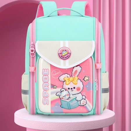 Mochila Infantil Conejo - Resistente al Agua, Alta Calidad, Diseño Exclusivo - Imagen 3