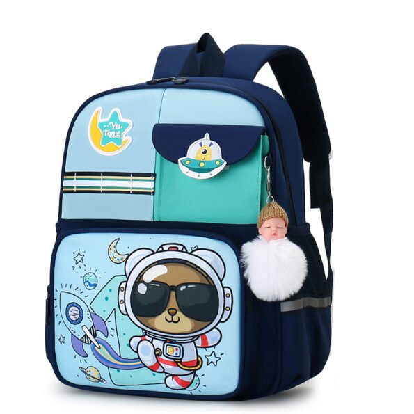 Mochila Infantil Astronauta - Resistente al Agua, Alta Calidad, Diseño Exclusivo - Imagen 7