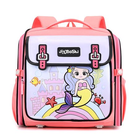 Mochila Infantil Sirena - Resistente al Agua, Alta Calidad, Diseño Exclusivo - Imagen 6