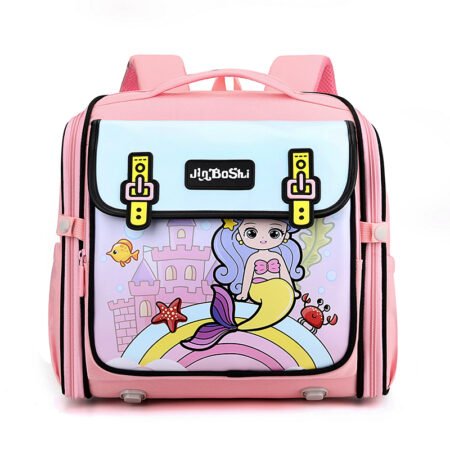 Mochila Infantil Sirena - Resistente al Agua, Alta Calidad, Diseño Exclusivo - Imagen 4