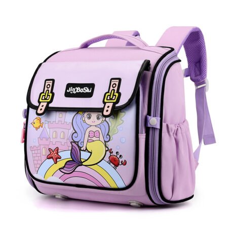 Mochila Infantil Sirena - Resistente al Agua, Alta Calidad, Diseño Exclusivo - Imagen 3