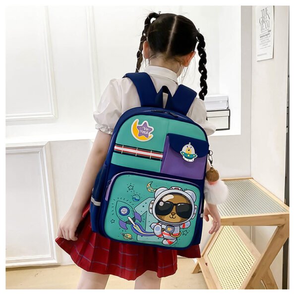 Mochila Infantil Astronauta - Resistente al Agua, Alta Calidad, Diseño Exclusivo - Imagen 3