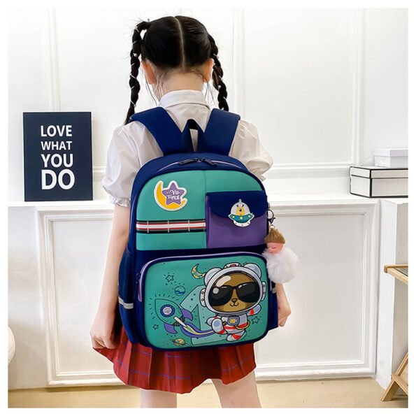 Mochila Infantil Astronauta - Resistente al Agua, Alta Calidad, Diseño Exclusivo - Imagen 2