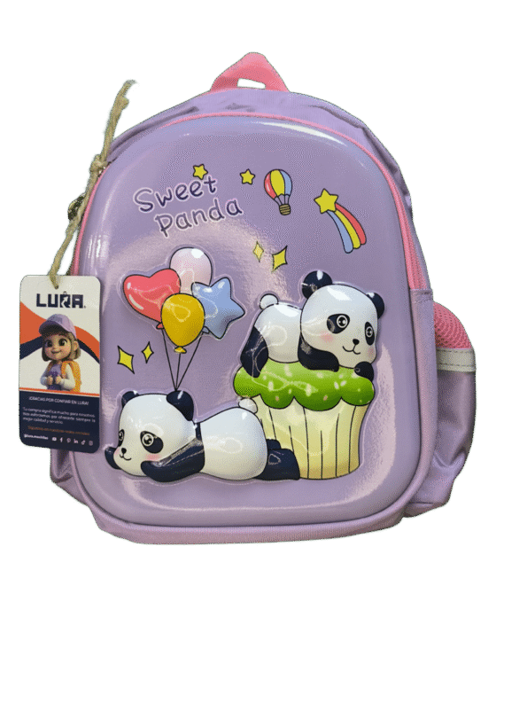 Mochila Infantil Panda - Resistente al Agua, Alta Calidad, Diseño Exclusivo