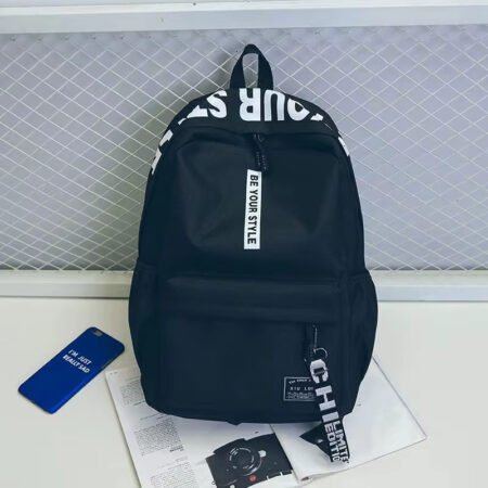 Mochila Juvenil Moderna Impermeable con Bolsillo Frontal - Imagen 1