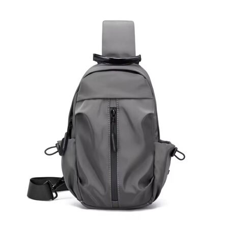 Mochila Bandolera Unisex Impermeable y Multibolsillos - Imagen 5