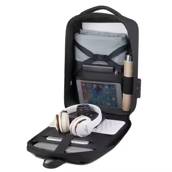 Mochila Oxford Normcore Minimalista – Antirrobo, Impermeable y USB para Portátil - Imagen 2
