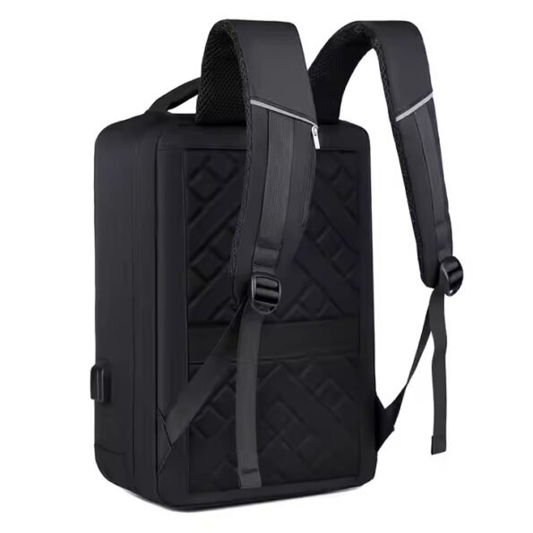 Mochila Oxford Normcore Minimalista – Antirrobo, Impermeable y USB para Portátil - Imagen 5