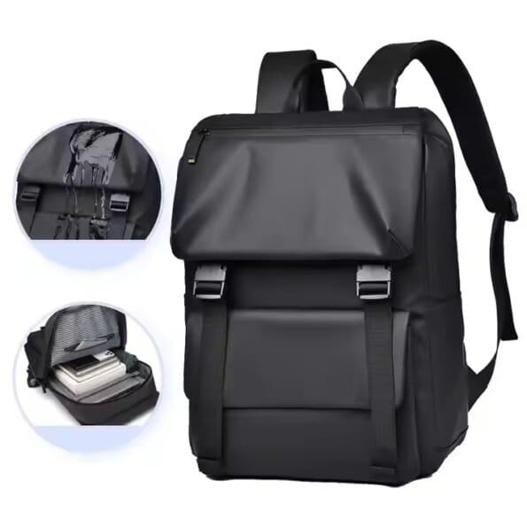 Mochila Urbana Impermeable con Cierres Seguros - Imagen 2