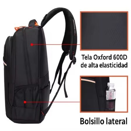 Mochila Moderna Oxford Unisex – Impermeable y Ligera - Imagen 6
