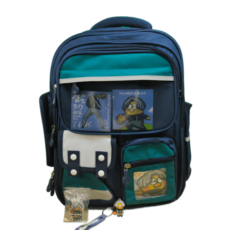 Mochila Escolar Infantil Multicompartimentos – Oxford Impermeable con Bolsillos Frontales - Imagen 1