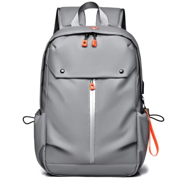 Mochila Escolar Gris Urbana