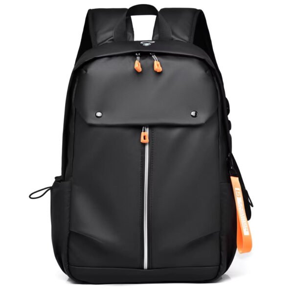 Mochila Escolar Gris Urbana – Oxford Ergonómica para Clases y Uso Diario - Imagen 6