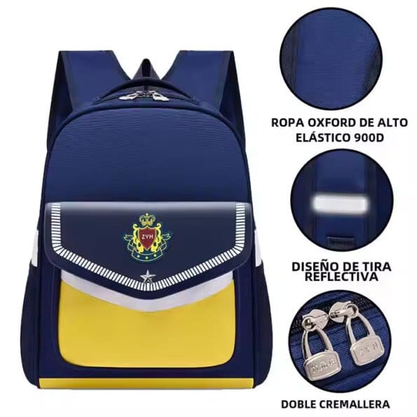 Mochila Urbana Compacta 13L – Oxford Impermeable y Ergonómica - Imagen 2