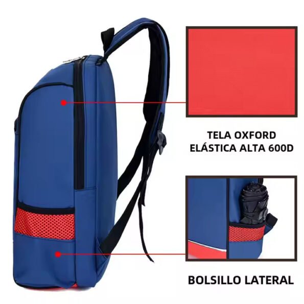 Mochila Vibrante Oxford Unisex – Impermeable y Ligera - Imagen 2