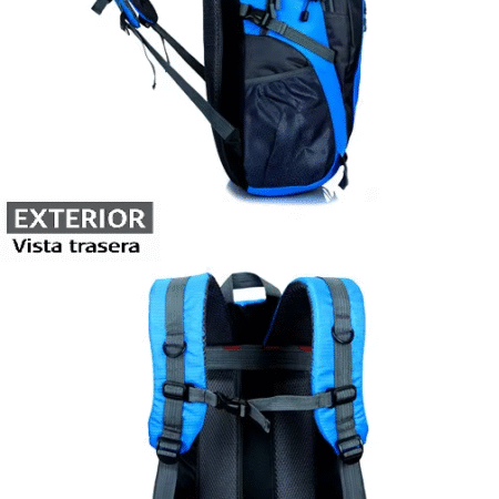 Mochila Impermeable para Deporte 20L – Nylon Duradero, Estilo y Comodidad - Imagen 4