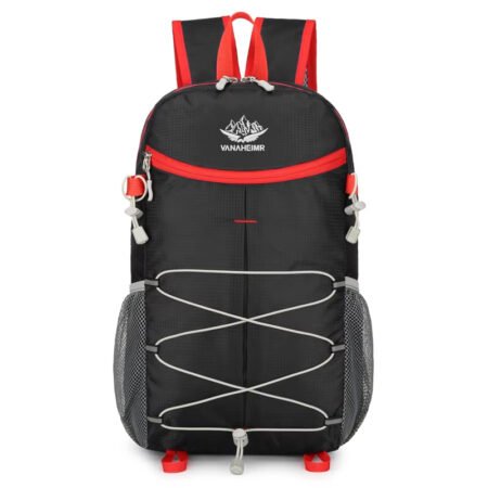 Mochila de Viaje al Aire Libre HN-636 – Nylon Geométrica e Impermeable para Uso Diario - Imagen 5