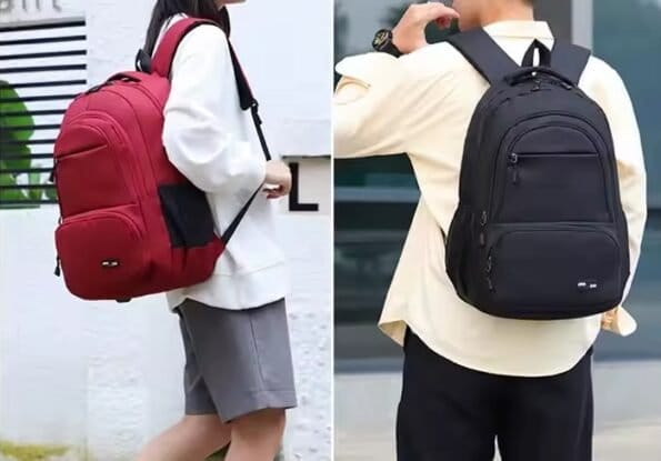 Mochila Escolar Unisex – Impermeable con Diseño Carta
