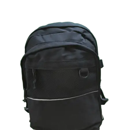 Mochila Impermeable Unisex con Estilo – Bolsillo Frontal en Malla Premium