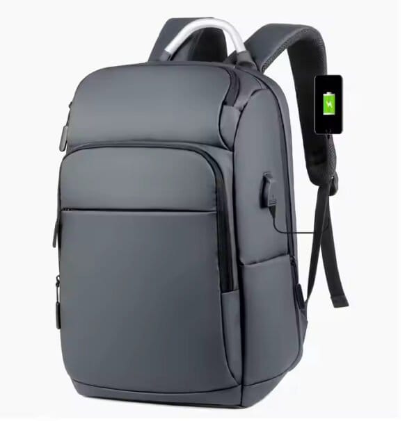 Mochila USB y Antirrobo Oxford Multifuncional- Seguridad y Conectividad en Movimiento - Imagen 4