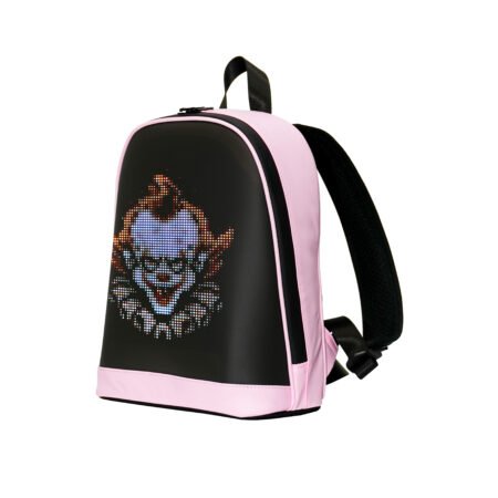 Mochila Femenina con Pantalla LED Programable – Incluye Power Bank y App para Personalizar Imágenes, Emojis y Mensajes - Imagen 6