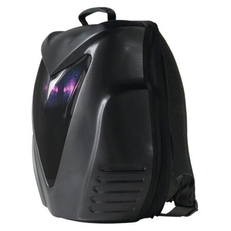 Mochila LED "OWL Eyes" con Diseño Inteligente – Estilo Futurista, Estructura Rígida y Power Bank de 20.000 mAh Incluido - Imagen 6