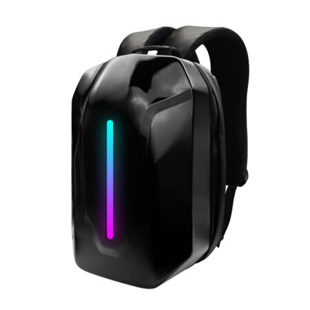 Mochila LED Antirrobo con Luz Multicolor – Diseño Futurista, Conexión Bluetooth y Power Bank de 20.000 mAh Incluido - Imagen 1