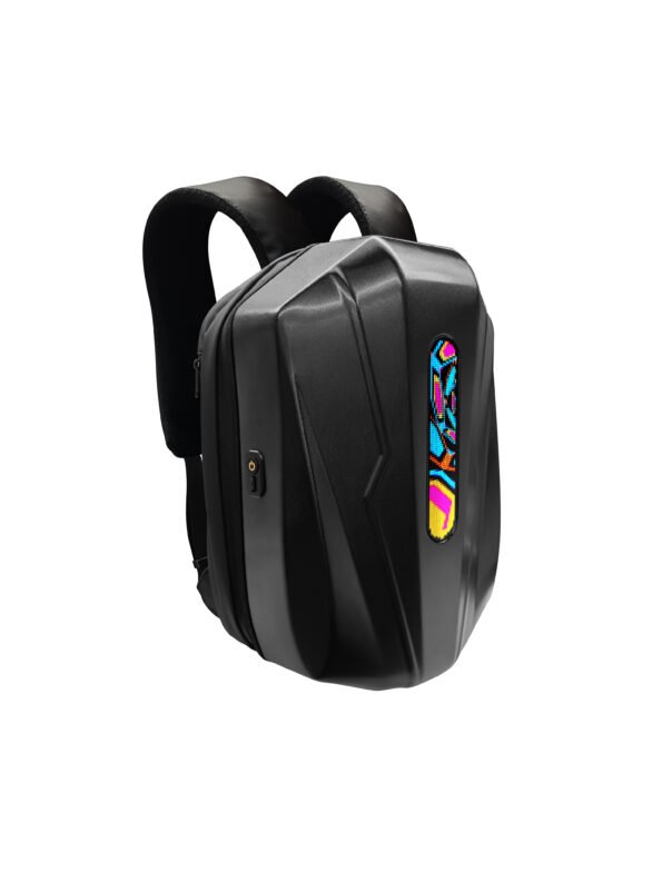 Mochila LED Antirrobo con Diseño Futurista – Conexión Bluetooth, LED Personalizable, Protección Total y Power Bank Incluido - Imagen 3